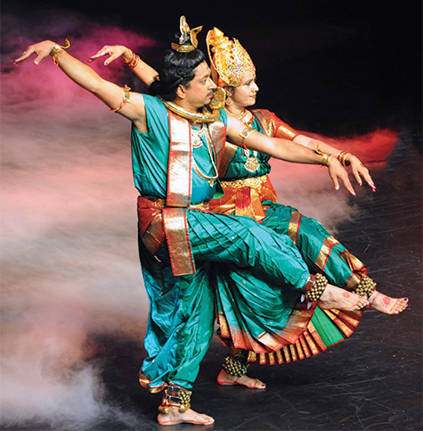 Kuchipudi, Odissi and Kathak duets by young dancers in Samasrava